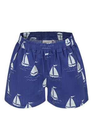 bermuda in cotone blu MINI RODINI KIDS | 2523016460BLUE